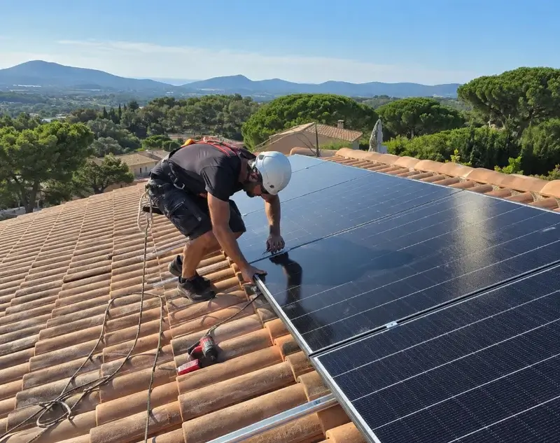 Installateur panneaux solaires Neuville-les-Dames — pose photovoltaïque sur toiture