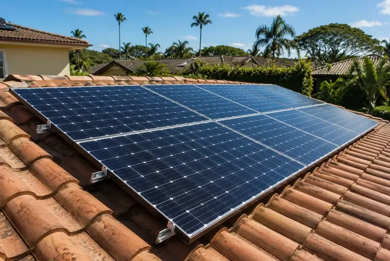 Installation de panneaux solaires à Neuville-les-Dames